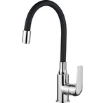 Змішувач для кухонної мийки ELZA стоячий з гнучким виливом